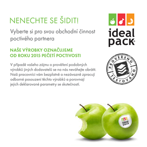 Mikrotenová taška 3 kg v roli ideal pack®