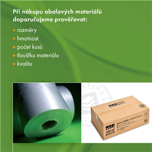 Mikrotenová taška 3 kg v roli ideal pack®