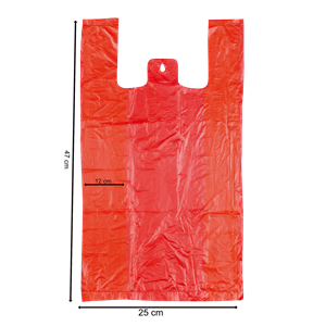 Mikrotenová taška 4 kg červená ideal pack®