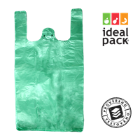 Mikrotenová taška 4 kg zelená ideal pack®