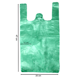 Mikrotenová taška 4 kg zelená ideal pack®