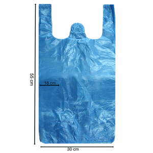 Mikrotenová taška 10 kg modrá ideal pack®