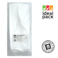 Mikrotenový sáček skládaný (M) 20x30 cm ideal pack®