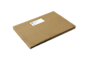 Potravinářský přířez HDPE v pap. boxu 25x35 cm ideal pack®