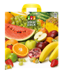 Igelitová taška 45x49 cm Ovoce ideal pack®