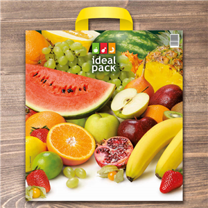 Igelitová taška 45x49 cm Ovoce ideal pack®