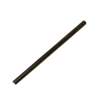 Papírové brčko Jumbo 8/150 mm černé ideal pack®