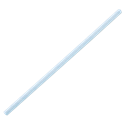 Papírové brčko Jumbo 8/250 mm modré ideal pack®