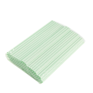 Papírové brčko Jumbo 8/250 mm zelené ideal pack®
