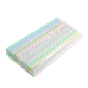Papírové brčko Jumbo 8/250 mm MIX barev ideal pack®