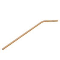 Papírové brčko s kloubem 6/240 mm kraft ideal pack®