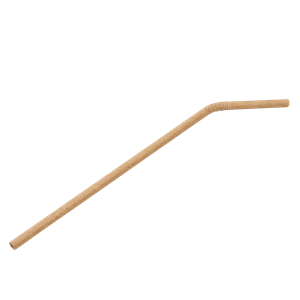 Papírové brčko s kloubem 6/240 mm kraft ideal pack®