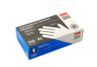 Rukavice jednorázové nitrilové ochranné vel. XL modré ideal pack®