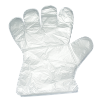 Jednorázové mikrotenové rukavice HDPE ideal pack®