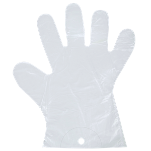 Jednorázové mikrotenové rukavice HDPE ideal pack®