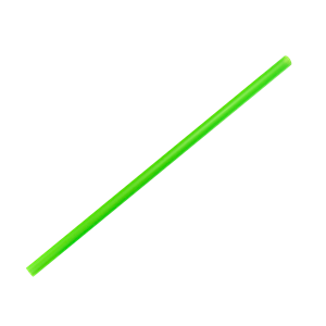 Plastové brčko Jumbo 25cm zelené opakovaně použitelné ideal pack®