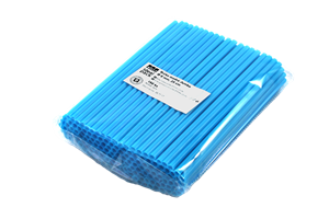 Plastové brčko Jumbo 8/250 mm modré