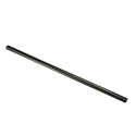 Plastové brčko 7/200 mm černé kompostovatelné ideal pack®