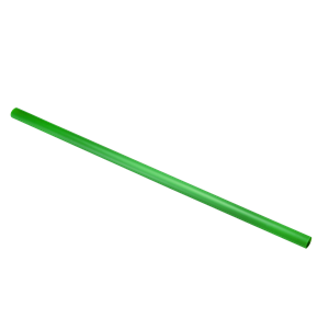 Plastové brčko 7/200 mm zelené kompostovatelné ideal pack®