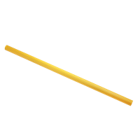 Plastové brčko 7/200 mm žluté kompostovatelné ideal pack®