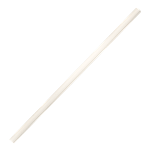 Ekologické brčko 7/200 mm bílé bez plastu ideal pack®