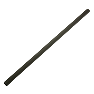 Ekologické brčko 7/200 mm černé bez plastu ideal pack®