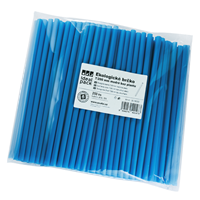 Ekologické brčko 7/200 mm modré bez plastu ideal pack®
