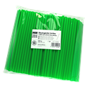 Ekologické brčko 7/200 mm zelené bez plastu ideal pack®