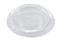 Plastové víčko ploché PET O78mm pro kelímek ideal pack®
