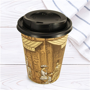 Papírový kelímek 0,2 l CTG O80mm nápojový Paris ideal pack®