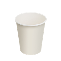 Papírový kelímek 0,2 l CTG O80mm nápojový bílý ideal pack®