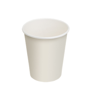 Papírový kelímek 0,2 l CTG O80mm nápojový bílý ideal pack®
