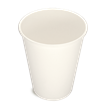 Papírový kelímek 0,3 l CTG O90 mm nápojový bílý ideal pack®