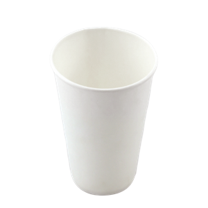 Papírový kelímek 0,3 l CTG O90 mm nápojový bílý ideal pack®