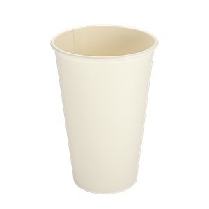 Papírový kelímek 0,4 l CTG O90 mm nápojový bílý ideal pack®