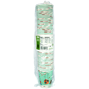 Papírový kelímek 0,3 l CTG O90mm nápojový zimní motiv ideal pack®