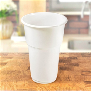 Plastový kelímek PP 0,3 l nápojový bílý ideal pack®
