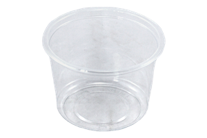 Plastový kelímek PP na dresing 80 ml O65mm transparentní