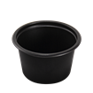 Plastový kelímek PP na dresing 80 ml O65mm černý