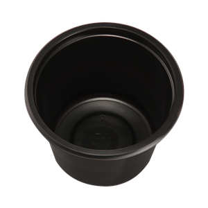 Plastový kelímek PP na dresing 80 ml O65mm černý