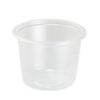 Plastový kelímek PP na dresing 100 ml O65mm transparentní