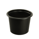 Plastový kelímek PP na dresing 100 ml O65mm černý