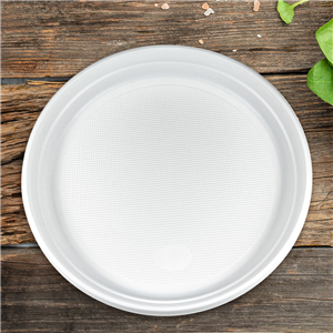 Plastový talíř PP 22 cm mělký opakovaně použitelný ideal pack®