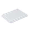 Plastové víčko hranaté PP 234x185x18 mm na zatavovací misky 227x178 mm 100% recyklovatelné