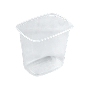 Plastová miska hranatá PP 500 ml ideal pack®