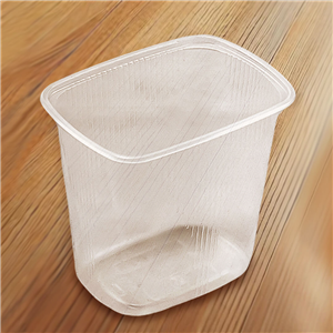Plastová miska hranatá PP 500 ml ideal pack®