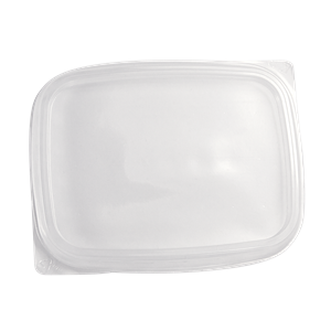 Plastové víčko hranaté PP na misku 200/250/500 ml ideal pack®