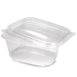 Plastové víčko hranaté PP na misku 200/250/500 ml ideal pack®