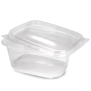 Plastové víčko hranaté PP na misku 200/250/500 ml ideal pack®