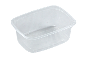 Plastová miska hranatá PP 200 ml ideal pack®